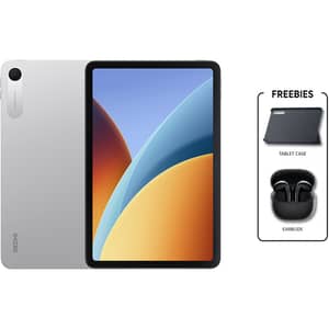 Xiaomi Redmi Pad 2 Tablet - WiFi 128GB 4GB RAM 9.7inch Silver - 2603ARP14G + Case + Buds 6