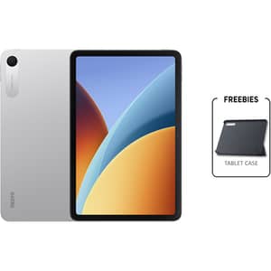 Xiaomi Redmi Pad 2 Tablet - WiFi 128GB 4GB RAM 9.7inch Silver- 2603ARP14G + Case