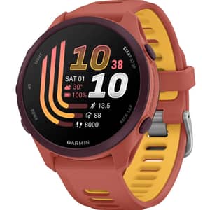 Garmin Forerunner 170 Music Smartwatch Red Pink/Mango
