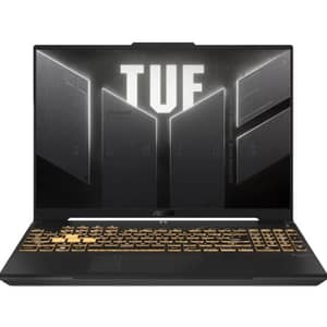 Asus TUF F16 Gaming (2024) Laptop - 2nd Series / Intel Core 5-210H / 16inch WUXGA / 512GB SSD / 16GB RAM / 6GB NVIDIA GeForce RTX 4050 Graphics / Windows 11 Home / English Keyboard / Mecha Grey / International Version - [FX607VU-I5165W]
