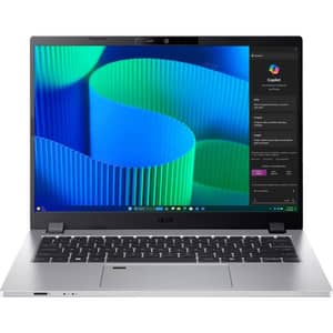 Acer TravelMate P214-56-G2 (2025) Laptop - 2nd Series / Intel Core Ultra 7-255U / 14inch WUXGA / 512GB SSD / 16GB RAM / Shared Intel Graphhics / Windows 11 Home / English Keyboard / Silver / International Version - [NX.BSQEM.002]