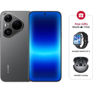 Huawei Pura 90s Pro Mulberry Black 5G+ 256GB 12 GB RAM Ultra Lighting Telephoto Camera AI Phone - Pre-order + Watch FIT 4 and FreeClip Wireless Earbuds