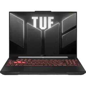 Asus TUF A16 Gaming (2025) Laptop - AMD Ryzen 7-170 / 16inch WUXGA / 512GB SSD / 16GB RAM / 6GB NVIDIA GeForce RTX 4050 Graphics / Windows 11 Home / English Keyboard / Mecha Gray / International Version - [FA607NUQ-WS73]