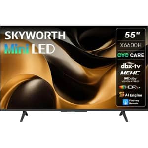 تلفزيون سكاي وورث بشاشة QD-Mini LED دقة 4K UHD مقاس 55 بوصة (موديل 2026) 55X6600H
