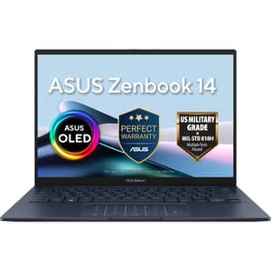 Asus Zenbook 14 (2026) Laptop - 2nd Series / Intel Core Ultra 9-285H / 14inch 3K / 1TB SSD / 32GB RAM / Shared Intel Arc Graphics / Windows 11 Home / English & Arabic Keyboard / Ponder Blue / Middle East Version - [UX3405CA-SU1650W]