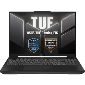 Asus TUF F16 Gaming (2026) Laptop - 2nd Series / Intel Core 7-240H / 16inch WUXGA / 1TB SSD / 16GB RAM / 6GB NVIDIA GeForce RTX 4050 Graphics / Windows 11 Home / English & Arabic Keyboard / Mecha Grey / Middle East Version - [FX607VU-C7161W]