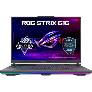 Asus ROG Strix G16 Gaming (2026) Laptop - AMD Ryzen 9-8940HX / 16inch WUXGA / 1TB RAM / 32GB RAM / 12GB NVIDIA GeForce RTX 5070 Ti Graohics / Windows 11 Home / English & Arabic Keyboard / Eclipse Grey / Middle East Version - [G614PR-RV003W]
