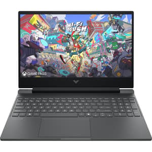 HP Victus Gaming (2026) Laptop - AMD Ryzen 7-7445HS / 15.6inch FHD / 512GB SSD / 12GB RAM / Shared AMD Radeon 610M Graphics / Windows 11 Home / English & Arabic Keyboard / Mica Silver / Middle East Version - [15-FB3028NE]