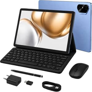 Modio M42 Tablet - WiFi 512GB 8GB RAM 10.1inch Blue + Keyboard, Mouse & Stylus Pen - International Version