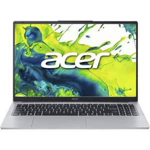 Acer Aspire Lite (2026) Laptop - 1st Series / Intel Core Ultra 5-115U / 15.6inch IPS / 512GB SSD / 16GB RAM / Windows 11 Home / English & Arabic Keyboard / Silver / Middle East Version - [NX.DR9EM.005]