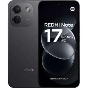 Xiaomi Redmi Note 17 Pro Max 5G 512GB 8GB RAM Black Dual Sim Smartphone