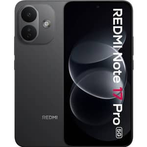 Xiaomi Redmi Note 17 Pro 5G 128GB 6GB RAM Black Dual Sim Smartphone
