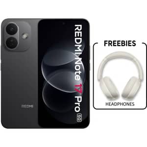 Xiaomi Redmi Note 17 Pro 5G 256GB 8GB RAM Black Dual Sim Smartphone + Redmi Headphones Neo