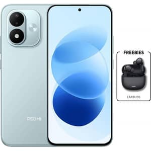 Xiaomi Redmi Note 17 5G 256GB 6GB RAM Sky Teal Dual Sim Smartphone + Redmi Buds 8 Lite