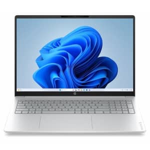 Hp OmniBook 3 16-bu0041ne Laptop / Intel Core 7 150U / 16 Inch 2K IPS / 512GB SSD / 16GB RAM / Intel Graphics / Windows 11 Home / English & Arabic Keyboard / Glacier Silver / Middle East Version – [D84S3EA]