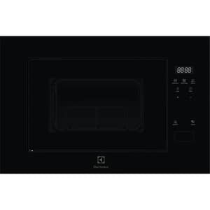Electrolux 600 Series Built-in Grill Microwave Oven 60cm Black - EMFB25BG