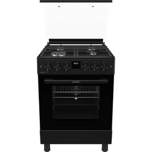 Gorenje 4 Burner Gas Cooker 82L Matte Black - GGI6C20BF