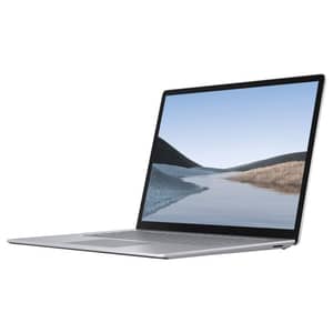 Microsoft Surface Laptop 3 (2019) - AMD Ryzen 5-3580U / 15inch PixelSense Display / 8GB RAM / 128GB SSD / Shared AMD Radeon Vega 9 Graphics / Windows 10 / Platinum / Middle East Version - [V4G-00013]