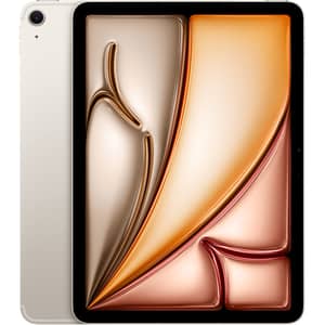 iPad Air 11-inch M4 (2026) Wi-Fi + Cellular 128GB Starlight Middle East Version with FaceTime