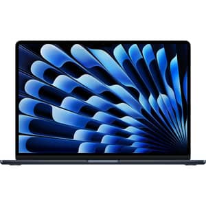 Apple MacBook Air M4 15-inch (2025) - 10-core CPU / 16GB RAM / 512GB SSD / 10-core GPU / macOS Sequoia / English & Arabic Keyboard / Midnight / Middle East Version
