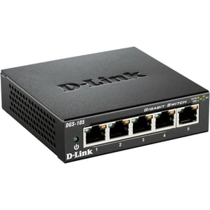 

Dlink DGS105 5Port Desktop Gigabit Unmanaged Switch