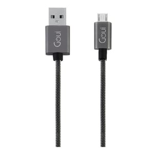 

Goui Micro USB Cable 1.5m Metallic Silver