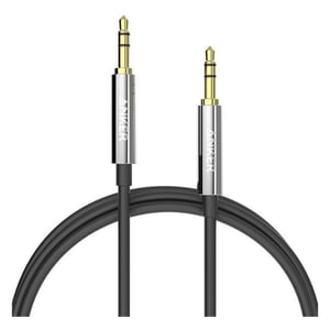 Green Lion 3-in-1 AUX Cable 1.2M - Black