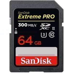 

Sandisk SDSDXPK064GGN4IN Extreme Pro SD Card 64GB