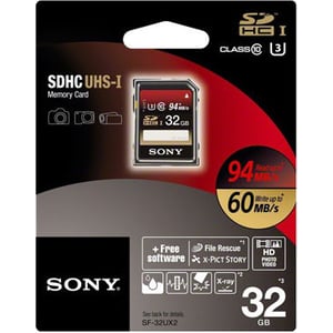 

Sony SF32UX2T SD Card 32GB