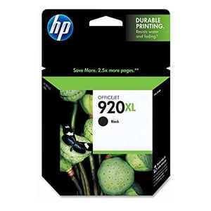 

HP 920XL Officejet Ink Cartridge For 6000/6500 Series Black