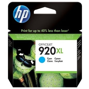 

HP 920XL Officejet Ink Cartridge Cyan