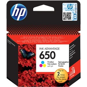 

HP Ink Cartridge Tri-Colour 650 CZ102AE