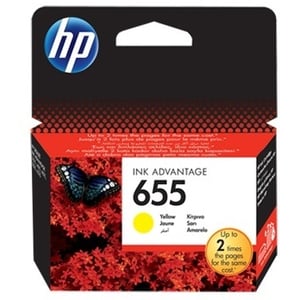 

HP 655 CZ112AE Ink Cartridge Yellow