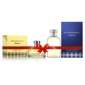 Burberry Weekend Perfume For Women 100ml Eau de Toilette + Burberry Weekend Perfume For Men 100ml Eau de Toilette