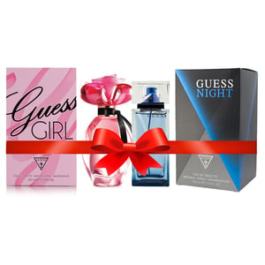 Guess Girl Perfume For Women 100ml Eau de Toilette + Guess Night Perfume For Men 100ml Eau de Toilette