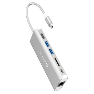 

Adam Elements AAPADHUBA01SL 6 Port Universal Hub Silver