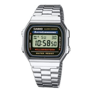 

Casio A168WA-1W Vintage Unisex Watch