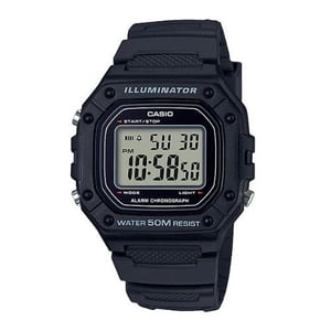 Casio black illuminator watch hotsell