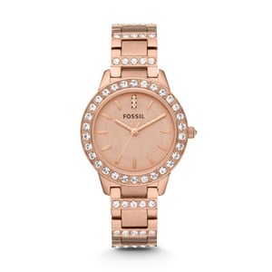 Fossil ES3020 Jesse Rose-Tone Stainless Steel Watch