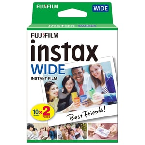 

Fujifilm Instax Wide Film Twin Pack 20 Sheets