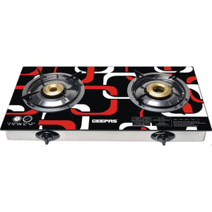Geepas Double Glass Gas Burner GK6758