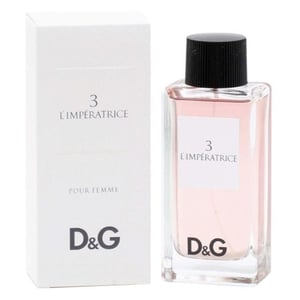 

Dolce & Gabbana No 3 Eau De Toilette For Women 100ml