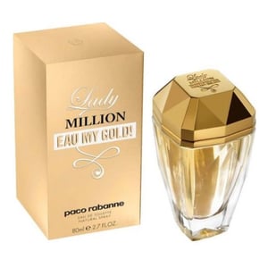 

Paco Rabanne Lady Million Eau My Gold For Ladies 80ml Eau de Toilette