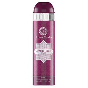 

Louis Cardin Credible Oud Deo Spray For Men 200ml