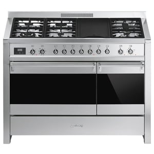 

Smeg 6 Gas Burners Cooker Opera A3-81 120 CM