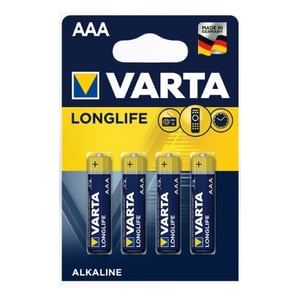 Varta 2006101414 Longlife Battery AAA/4
