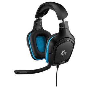 

Logitech G432 7.1 Surround Sound Wired Gaming Headset Black 981-000770