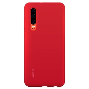 

Huawei Elle Silicone Car Case Red For P30