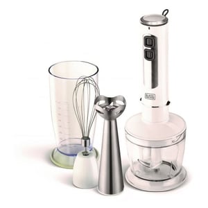 

Black and Decker 800ml 4in1 Blender with Chopper White SB4000