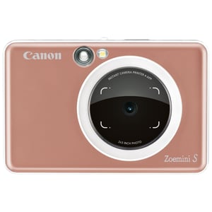 

Canon ZOEMINI S Instant Camera With Printer Rose Gold